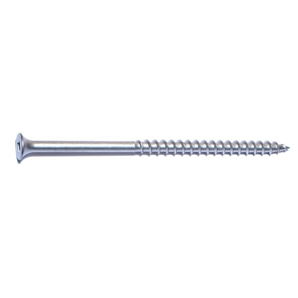 Buildright Deck Screw, #10 x 4 in, Steel, Flat Head, Square Drive, 500 PK 07459 - main